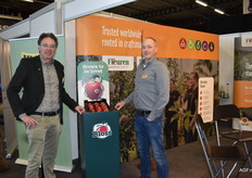 Fleuren met Sjaak Walraven en Machiel Vandewall bij de Bloss appel