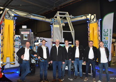 Het Abemec en BBLeap Fruiteeltteam met Izak op 't Hof, Edwin de Wit, Richard Rietveld, Bas van Wees, Adriaan van den Hoek, Erik Gijsen en Max Quint