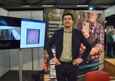 Joost Dirckx van Optiflux voor het monitoren van het bewaartraject