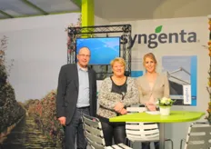 Jan Hoogland, Karin Plat en Marijn Keizers van Syngenta Crop Protection
