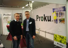 Gian Piels van Nedcool en John Kusters van Proku.