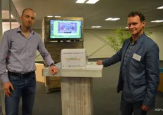 Robbert Robbemond en Peter van Elk van Fruit4.0 Zij versterken de Nederlandse fruitsector, doormiddel van Innovatieve technologieën en automatisering.