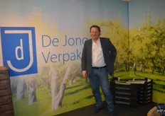 Maarten Voogt van De Jong Verpakking.