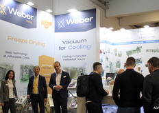 Weber, Juan Esteban Ocampo, Juan Neustadtel, Sylvia van Uden en Sranimir Curcic van Weber Vacuum Group.