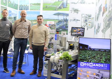 Chris Beets van Beets luminium Products, Christian Oosterlaan van PackTTI, Elto Bartek Grzmil.