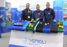 Jens Ostendorf, Pascal Philips en Thilo Keuthen van Yongli Belting