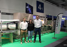 Patrick Pitton, Carolane Cavin en Guillaume Pahud van Visar Sorting.