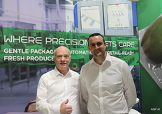 Wim van Dijk en David King van PWR (Packaging with robots)