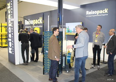Veel belangstelling in de stand van Reisopack.