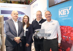 Johan Abbink, Lene Boes, Paul Waanders en Carel van Buchem van Key Technology