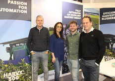 Marcel Beelen, Selynn Vang, Jelle en Leon Driessen van  Fine Field BV