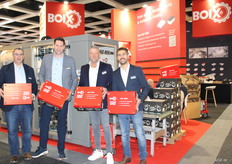 Tim Schofield, Sam Schreurs, Denis Jens en Ahmed Elzarei van Boix.