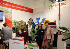 Annieck Ruijgrok, Bob Persoon, Rianne van der Meer en An Beekenkamp van Beekenkamp verpakkingen en Plants.