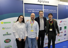 Agriplace: Magdalena Locker, Wouter Middendorf, Simon Elting en Lucas Aguire