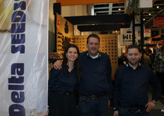 Rhodé en Johnny van den Berge en Adrian Dek van Delta Seeds