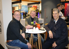 Peter Matthijssen (TopFresh), Henri van Hassel (vanRijsingen Green) en Walter Goesten (Harrie Goesten)
