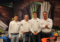 Rob Timmermans, Frank Zanders, Maarten Jacobs en Will Teeuwen van Teboza