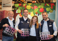 WIm van den Berg, Niels Remmelink, Charlotte Smit en Kevin Mol van Van Amerongen CA Technology