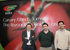 Stephane Rion, Jacob Visser en Bert Nobel van Fortuna Frutos International