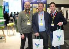 Jaap Goedegebuur, Leen van Bochove, Sander van der Welle van BVP Verpakkingen