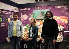 Hamdy Yassin, Mandy Alsemgeest en Maohamed Yassin van masrfruit