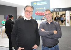 Corne Ooms en sperziebonenteler Ronnie Jansen