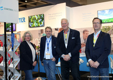 Ursula Stoll (TLR), André Pullen (TLR), Dennis Koeman (Control Union) en Vincent van Tol (Control Union)