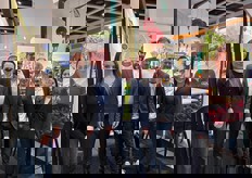 Het team van Hoogsteder op de Greenery-stand