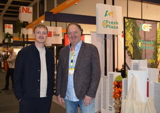 Vader en zoon Lucien en Luuk de Wit van Luba Fresh