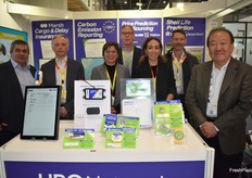 Team Deltatrak met in het midden Vlaams vertegenwoordiger Gerrit van Tilborg