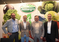 Dominiek Keersebilck, zoon en vader Olivier en Guy De Meyer en Peter van Veen van Demargro