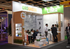 Veel gesprekken op de stand van Lima Europe