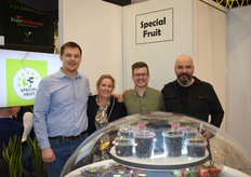 Pieter Leroux, Lieve Michielsen, Koen Maes en Akin Dalama van Special Fruit