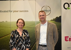 Kristien Esselen en Michal Hermanowicz, zowel werkzaam voor Fresh Fruit Service als Carolus Trees, dus twee keer zichtbaar in deze fotoreportage