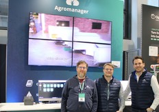Het team van Agromanager met Brent De Boey, Tim Schafer en Laurens Tack
