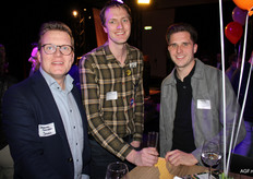 Johannes Janssen (Joors), Jacob Boots en Mitchell Schep (Veldboer Eenhoorn)