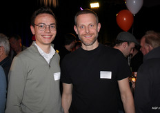 Gertjan Doorn van Kraaijeveld met Marcel Schreinemachers van Direct Fresh International