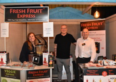 Marlies Jeroense, Ferry Stomp en Peter Quaink van Fresh Fruit Express