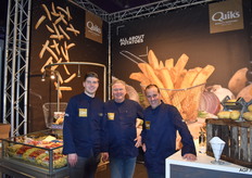 Quiks Quality Potatoes met frietchefs Quint en Kees van Veldhoven en Iwan Heeregrave