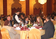 Leden van zowel de Nederlandse als de Libanese delegatie.