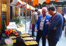 Bij de stand van K-Fresh