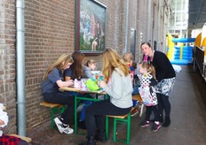 Ook de kinderen hadden het naar hun zin.