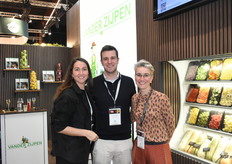 Victoria Roels, Louis Marcelis en Astrid Heiremans van horecagroothandel Vander Zijpen