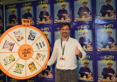 Fréderic Bostyn van The Nutty Farmer, die zijn nieuwe kookboek onder de aandacht bracht. Hij zal binnenkort in verschillende boekwinkels te bemachtigen zijn