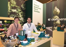 Pieter De Witte en Kevin Debuyserie van Groothandel Claessens, dat recent haar 5-jarig jubileum vierde met Atelier Claessens