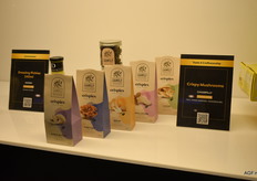 Ook een speciaal plekje voor de champignonchips van Champilly