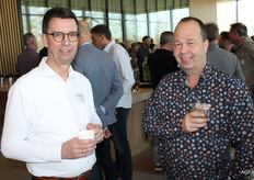 Joost van der Voort (QPI) en Arthur van Geest (Van Geest Komkommers)