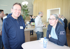 Arjan Bassie van Hortics met Stephanie Frantzen