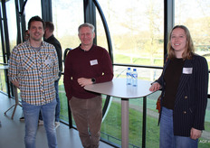 De Vlaamse paprikatelers Nick, Tom en Lien Vermeiren van Verpa en Papriverm