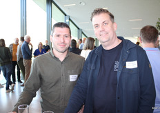 Bart van Bael en Marcel Biemans van Coöperatie Hoogstraten